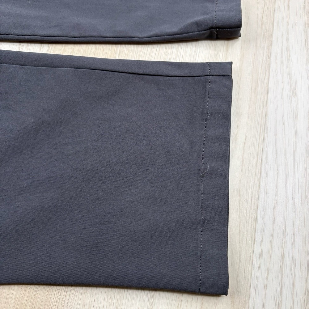 Twillory Tailored Fit Stretch Performance Casual Pants Gray Mens Size 38x30 - Picture 10 of 12